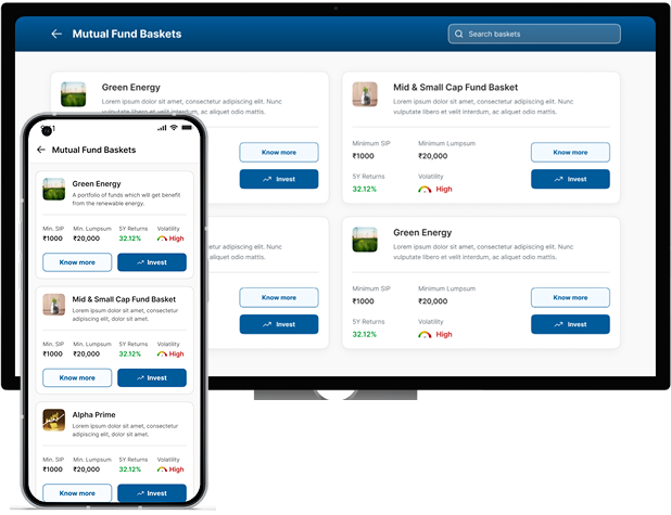Mutual Fund Baskets